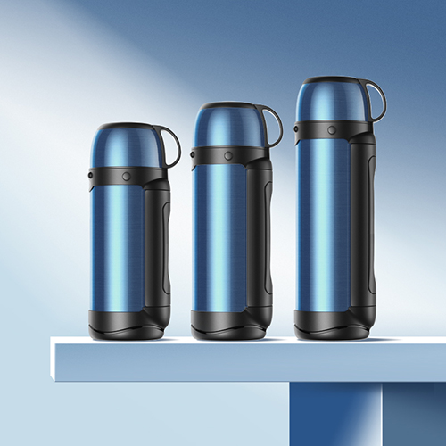 LEIDFOR Elite Thermal Coffee Thermos | 40-60oz Insulated Beverage Flask with Smart Lid