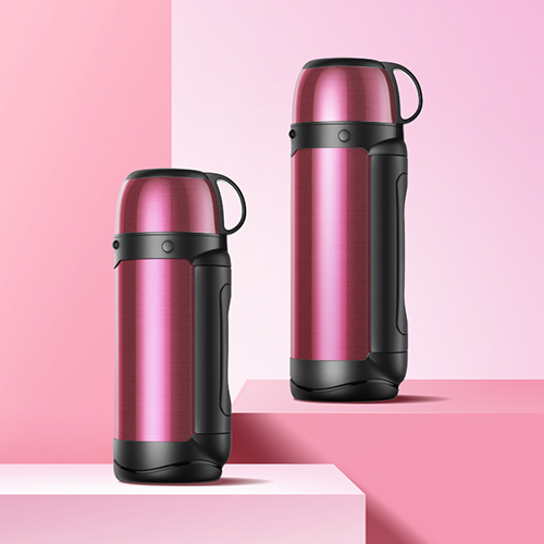SPICYLUX  Travel Double Wall Glass Thermos